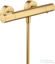 Hansgrohe AXOR CITTERIO M termosztátos zuhany csaptelep, szálcsiszolt arany hatású 34635250 (34635250)