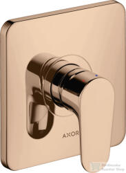 Hansgrohe AXOR Citterio M falsík alatti kád/zuhany csaptelep alaptest nélkül, polírozott vörös arany hatású 34625300 (34625300)