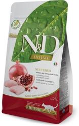 N&D Prime N&D Cat Adult Chicken & Pomegranate Neutered Grain Free (2 x 5 kg) 10kg