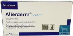 Virbac Allerderm spot-on bőrbetegségek kiegészítő kezelésére 10 kg feletti kutyáknak (6 x 4 ml | 6 pipetta)