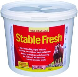 Equimins Stable Fresh Dry Bed Powder - Istálló, alom szagtalanító por (Vödrös kiszerelés) 5 kg