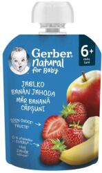 NESTLE Piure de Mar, Banana si Capsuni Natural, 90g, Gerber