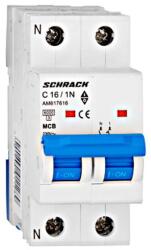 Schrack AM617616 Kismegszakító AMPARO 6kA, C 16A 1+N
