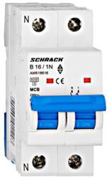 Schrack AM618616 Kismegszakító AMPARO 6kA, B 16A, 1+N