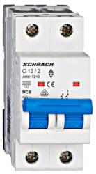 Schrack AM617213 Kismegszakító AMPARO 6kA, C 13A, 2 pólusú