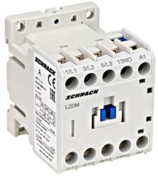Schrack LZDM0615 Mágneskapcsoló 3p, CUBICO Mini, 2, 2kW, 6A, 1z, 24VDC