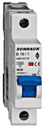 Schrack AM018116 Kismegszakító 1P AMPRO B 16A, 10kA