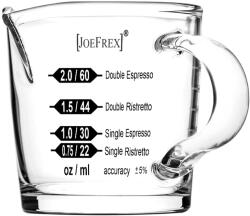 Joe Frex Espresso Shot Glass with Double Spout 60ml - [Joe Frex] Pahar