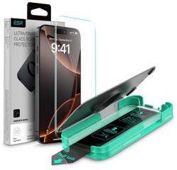 ESR ARMORITE képernyővédő üveg (2.5D, 9H + segédkeret) FEKETE Apple iPhone 16 Pro (GP-162977) - bluedigital