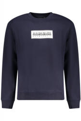 Napapijri Bluza barbati cu imprimeu cu logo, Regular Fit, bleumarin (FI-NP0A4I1ABBOXLOGOC_BL176_2XL)