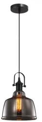 GTV OS-MUSC2-IIB-10-DEC Mennyezeti lámpatest MUSCARI 2 IIB , 3862, AC220-240V, 50/60Hz, 1*E27, IP20, DI. 22, 5CM, egyes, fekete (OS-MUSC2-IIB-10-DEC)