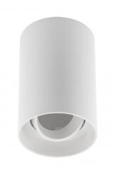 GTV OS-RST80125OK1-10 Mennyezeti lámpatest RESTO, PC, φ80x125mm, IP20, max 20W, kerek, fehér (OS-RST80125OK1-10)