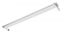 GTV OS-OSL2120S-00 Lámpa LED csövekhez OSL SLIM-2x120 T8 LED, G13, AC220-240V, 50/60Hz, IP20, kábelezéssel egyoldali tápegység LED csövekhez, felületre szerelt, fehér ház (OS-OSL2120S-00)