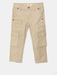 Levi's gyerek nadrág REGULAR TAPER CARGO bézs, sima, 8EL222 - bézs 110