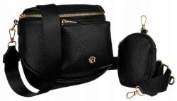 Rovicky Női Oldaltáska R-KP-04-F19-4010 BLACK- FEKETE- (5903051224010)