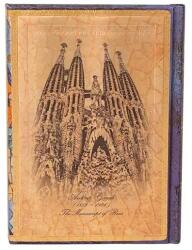 Paperblanks Butikkönyv, Gaudi, The Manuscript of Reus, Midi, vonalas