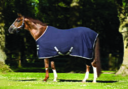 Horseware Ireland Amigo istállótakaró sötétkék/ezüst - 140 cm