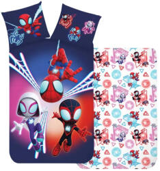 Pókember Spidey Dark ágyneműhuzat 140×200cm, 70×90 cm (BRM018761) - oliviashop