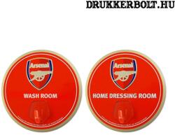  Arsenal fürdőszobai akasztó - Gunners köntös / törölközőtartó (2 db) - drukkerbolt