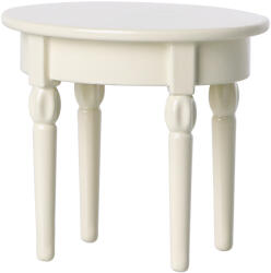 Maileg Accesorii pentru casuta de papusi - Masuta metalica alba - Maileg