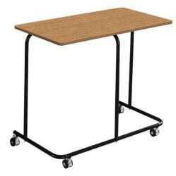 Mobikon Masuta mobila DTD stejar metal negru Allyra 60x40x62 cm (0000272031) Masa de cafea