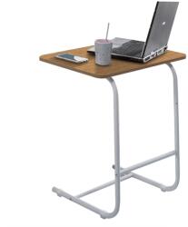 Mobikon Masa laterala DTD stejar metal alb Marone 60x40x62 cm (0000272033) Masa de cafea