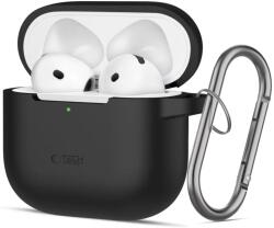Tech-protect cârlig din silicon Apple AirPods 4 negru (5906302370047)