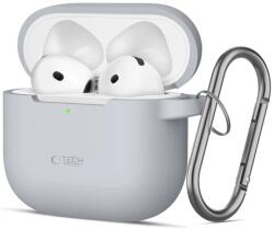 Tech-protect Husă Tech-Protect Silicone Hook Apple AirPods 4 culoare crayon grey (5906302370061)