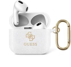 GUESS GUA3UCG4GT 4G TPU Glitter AirPods 3 tok átlátszó