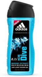 Adidas Ice Dive tusgél 3 in 1 férfiaknak 250 ml