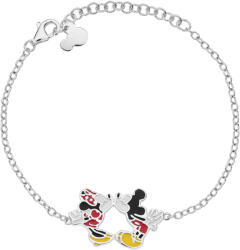 Disney Brățară frumoasă din argint Mickey and Minnie Mouse BS00044SL-55. CS