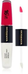 Dermacol 16H Lip Colour ruj rezistent si luciu de buze. culoare 04 Revenge Red 2x4 ml