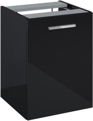 Roca Kwadro dulap 39.8x38.4x53 cm laterala pe perete negru A857973351 (A857973351)