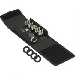 Wera T 1 (05134021001) Bit készlet 17 részes Belső hatlap, Kereszthornyú Pozidriv, Kereszthornyú Phillips, TORX Bit tartóval