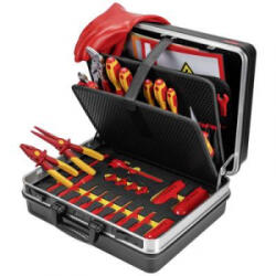 KNIPEX Basic E-Mobilität (00 21 05 EV) Szerszámos hordtáska, tartalommal (H x Sz x Ma) 465 x 410 x 200 mm