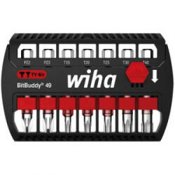 Wiha (42118) Bit készlet 7 részes TORX Plus, Kereszthornyú Pozidriv