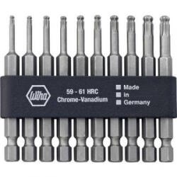 Wiha Gömbfejű torx bit készlet, 10 részes, 7045BE9570 (32804)