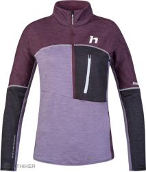 Hannah Meda HZ női pulóver, prune purple/lavender gray mel (36)