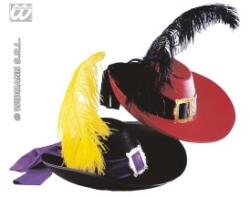 Widmann Palarie muschetar cu pana - Accesoriu carnaval (WID2530M)