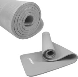 Springos Edzőszőnyeg hordozó fogantyúval 183x61cm - Szürke (YG0032)