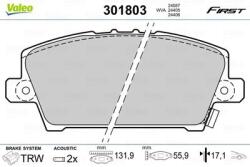 VALEO set placute frana, frana disc VALEO 301803 (301803)