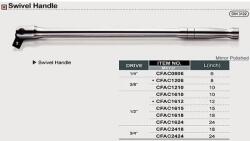 TOPTUL Maner pivotant 3/4 24 (CFAC2424)