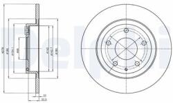 DELPHI Disc frana DELPHI BG4534C (BG4534C)