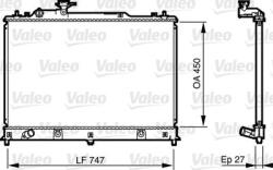 VALEO Radiator, racire motor VALEO 735577 (735577)