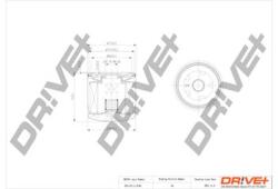Dr! ve+ Filtru ulei Dr! ve+ DP1110110130 (DP1110110130)