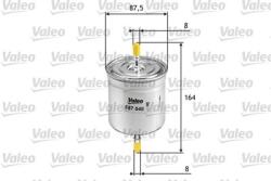 VALEO filtru combustibil VALEO 587040 (587040)