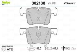 VALEO set placute frana, frana disc VALEO 302138 (302138)