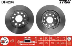 TRW Disc frana TRW DF4294 (DF4294)