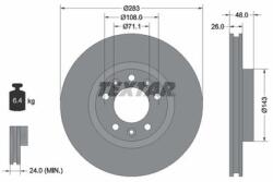 TEXTAR Disc frana TEXTAR 92267203 (92267203)