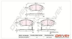 Dr! ve+ set placute frana, frana disc Dr! ve+ DP1010100876 (DP1010100876)